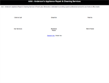 Tablet Screenshot of aaa-andersonsrepair.com